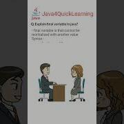 Explain Final Variable In Java Final Variable Corejava Freshers Java4quicklearning