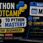 May Python Bootcamp Day 1
