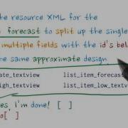Moving To Multiple Text Views Developing Android Apps