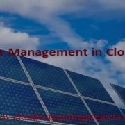 POWER MANAGEMENT IN CLOUDSIM PROJECTS