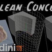 Boolean Concepts For Beginners In Houdini