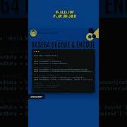 Javascript Base64 Decode Encode Javascript Shorts