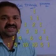 PASCAL TRIANGLE PROGRAM IN C PROGRAMMING 1 11 121 1331 14641 PATTRN PRINTING IN C