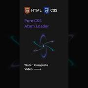 How To Make Atom Loader Html Css Html Css Shorts Youtubeshorts Ytshorts Viral Tech New