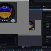 GL Studio 8 1 Altitude Direction Indicator ADI Demo With GUI Test