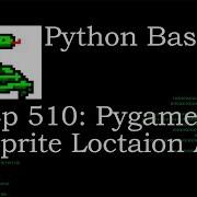 Python Basics Pygame Sprite Rect Location