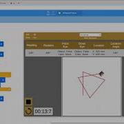 VEX VR Virtual Robot Spiral Square