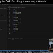 C64 Programming Vertical Scrolling Part 1