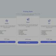 How To Make A Responsive Pricing Table In HTML And CSS