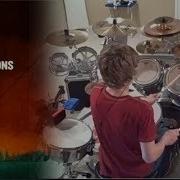 Kyle Brian August Burns Red White Washed Drum Cover