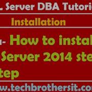 Учебник SQL Server DBA 01 Как установить SQL Server 2014 шаг за шагом