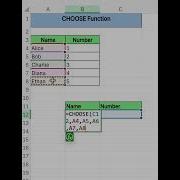 CHOOSE Function In Excel CHOOSE Formula Excel Learn Excel Excel Exceltips Exceltricks Learn