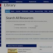 Library English 1101 Tutorial