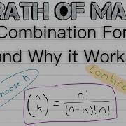 The Combination Formula And Why It Works Combinatorics Combinations And Permutations