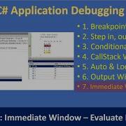 C Debugging Part 7 Immediate Window C Advanced 35