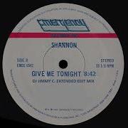 Shannon Give Me Tonight JC Extended Edit