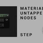 Materials Untapped Nodes Step