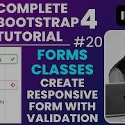 Bootstrap 4 Forms Responsive Form With Validation In Bootstrap 4 Bootstrap 4 Tutorial Hindi 20