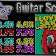 GITADORA GuitarFreaks I LOVE SAKURA Guitar Bass Scores