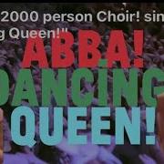 OMG I M Flabbergasted Reaction Massive 2000 Person Choir Sings ABBA Dancing Queen