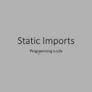 Static Imports In JAVA