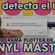 El Dispositivo USB No Está Conectado Problema De Programa Vinyl Master Plotter De Corte Uscutter MH