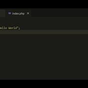Write First Php Program Print Hello World In Php Using Xampp Server