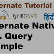 Hibernate Native SQL Query Example How To Call Native SQL Queries With JPA Hibernate
