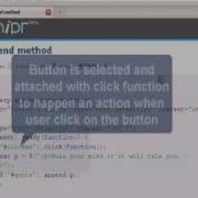 JQUERY Tutorial JQuery Append Method