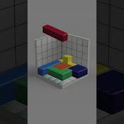 5x5x5 Cube 3D Tetris Part 1 Viral Music 3danimation