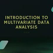 Introduction To Multivariate Data
