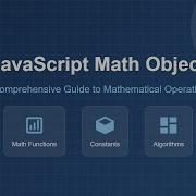 JavaScript Math Object Master Math Functions Constants For Beginners