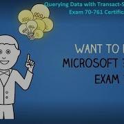Querying Data With Transact SQL Server 2016 Exam 70 761 Certification Training Course