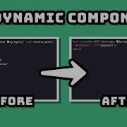 Write Reusable Code With Vue DYNAMIC COMPONENTS