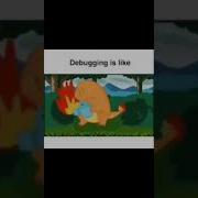 Debugging Is Like This Debugging Codingmeme Fun Shorts