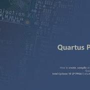 003 Exploring Quartus Prime Lite 17 1 And Creating A New Project ClockFabric With Subtitles