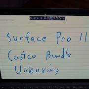 Распаковка комплекта Surface Pro 11 от Costco 16 ГБ оперативной памяти 1 ТБ SSD процессор Snap