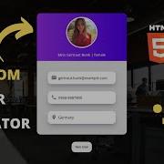 JavaScript Random User Generator Fetch API Tutorial JavaScript Project