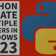 Python Programming Beginners Create Multiple Folders Windows 2023