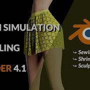 Skirt Modeling Tutorial In Blender 4 With Cloth Simulation