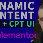Elementor Custom Post Types Tutorial ACF CPT UI Dynamic Templates