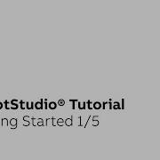RobotStudio Tutorial Getting Started 1 5
