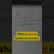 Java Print Method Explained Print Vs Println In Java Java Tutorial For Beginners
