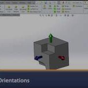 SolidWorks Mirror Components Orientation Options
