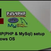 EasyPHP PHP MySql Setup In Windows OS