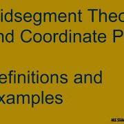 Midsegment Theorem And Coordinate Proof Definitions And Examples