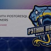 Django With PostgreSQL Superpowers