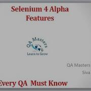 Selenium 4 New Features