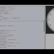 Analog Clock Using HTML5 Canvas Element And JavaScriprt