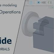 Boolean Operation Solidify Cut Out Merge Creo Tutorial
